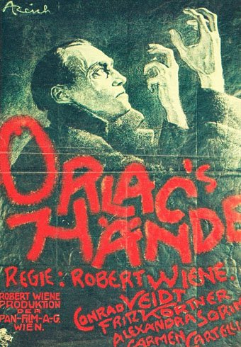 Orlac’s hands – Robert Wiene, 1924