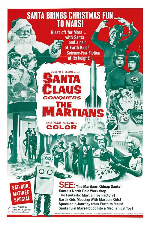 Santa Claus conquers the martians – Nicholas Webster, 1964