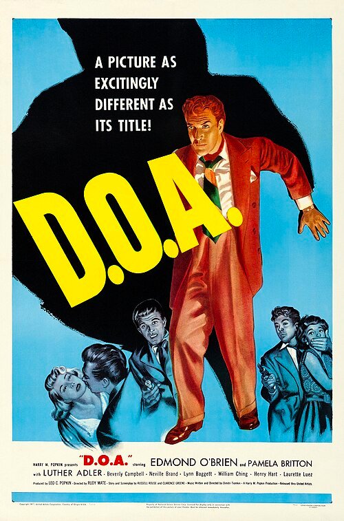D.O.A. – Rudolph Maté, 1949